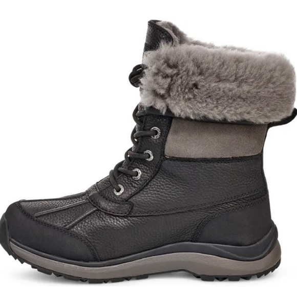 New UGG Adirondack III Black Waterproof Boots, Women’s Size US 8.5 - Picture 5 of 15